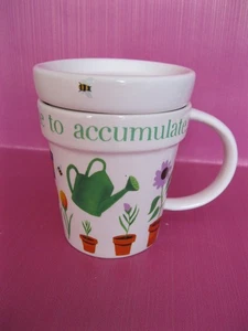 Whittard of Chelsea Anti Bug Gardeners Becher & Deckel, vermehren sich zum Ansammeln - Bild 1 von 10