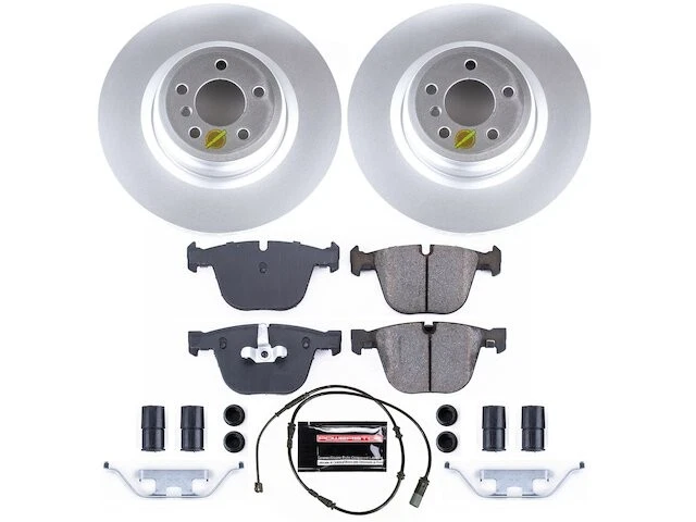 Rear Brake Pad and Rotor Kit For 2010-2015 BMW 760Li 2011 2012 2013 2014 VT417QC - Image 1 of 1