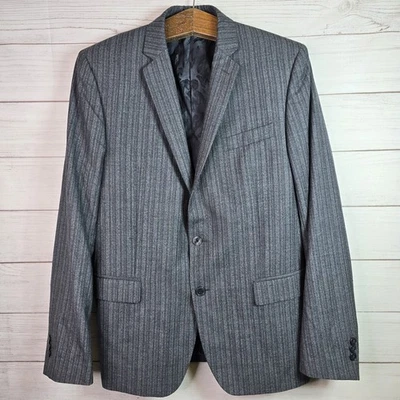 Vintage VERSACE Collection Herringbone Striped 2-Button Blazer Jacket Mens Sz 50 - Image 1 of 4