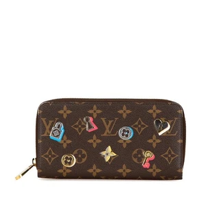 LOUIS VUITTON Monogram Love Block Zippy Geldbörse Zip Around Geldbörse M64116 Damen... - Bild 1 von 10