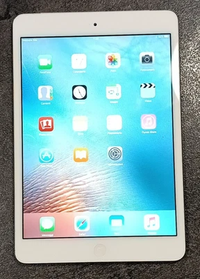 Apple iPad mini Wi-Fi cellular 16gb white modello a1455 IOS 9.3.6 - Imagen 1 de 4