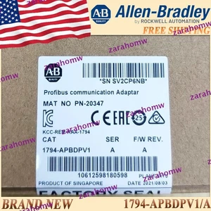 Nuevo Sellado AB 1794-APBDPV1/A FLEX I/O PROFIBUS Adaptador de Comunicaciones Envío Gratuito - Imagen 1 de 11