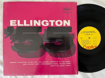 Duke Ellington – Ellington '55 LP in Shrink (EX) [US Press, Abridged] CAPITOL - Image 1 of 2