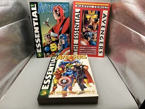The Avengers Volumes 1,2 and 3 The Essential - Picture 1 of 4