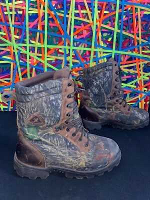 Rocky Outdoor Gear Men's Waterproof 800 Grams of Thinsulate Camo Hunting Boot - Image 1 of 4