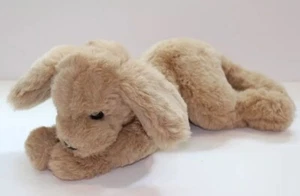 Gund Muttsy Puppy Dog Plush Tan Suede Paws Floppy Vintage Stuffed Animal 15” - Picture 1 of 6