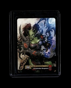 Souldrinker Bogmara Hero Card - Scourgewar 16/270 - WoW TCG - NM - Horde Warlock - Picture 1 of 2