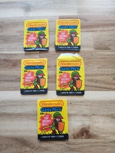 5 - 1989 Topps Nintendo Zelda Game Packs, empty wrappers. No cards or gum. - Picture 1 of 7