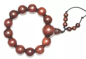 Bracciale Legno di Sandalo Rosso A++ Miliardario Maker Reale - Foto 1 di 3
