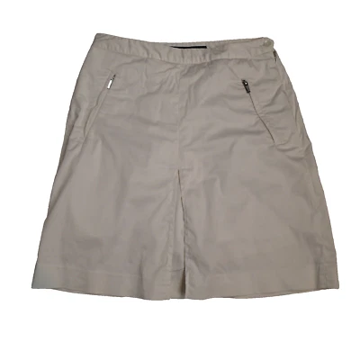 Falda corta de golf Ralph Lauren para mujer 4 bolsillos blancos elásticos Foto 1 de 4