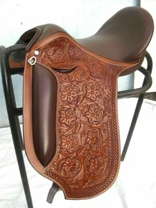  WILDRACE New leather dressage saddle - Picture 1 of 2