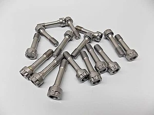 16 CARRILLO 3/8 SPS02 1.600 HARDENED ROD BOLTS RACE NASCAR DRAG OUTLAW 071817-47 - Picture 1 of 2