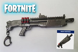 Fortnite Battle Royale Heavy Shotgun Keychain ~6.125" - Picture 1 of 4