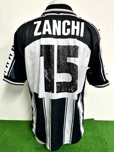 Udinese Zanchi Match Worn Shirt Jersey Vintage COA - Picture 1 of 7