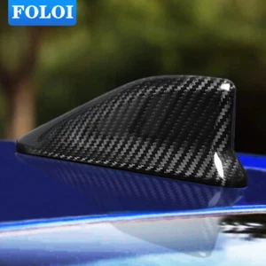 Carbon Fiber Shark Fin Trim Roof Antenna Cover For Subaru BRZ Toyota 86 2014-19 - Picture 1 of 4