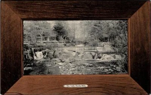 Providence, RI Rhode Island   THE FALLS~HUNTS MILLS  Rotograph Bordered Postcard - Picture 1 of 2