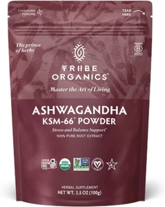 KSM-66 Ashwagandha Root Extract Powder Ayurvedic Herb for Mood Support | Increas - Picture 1 of 12