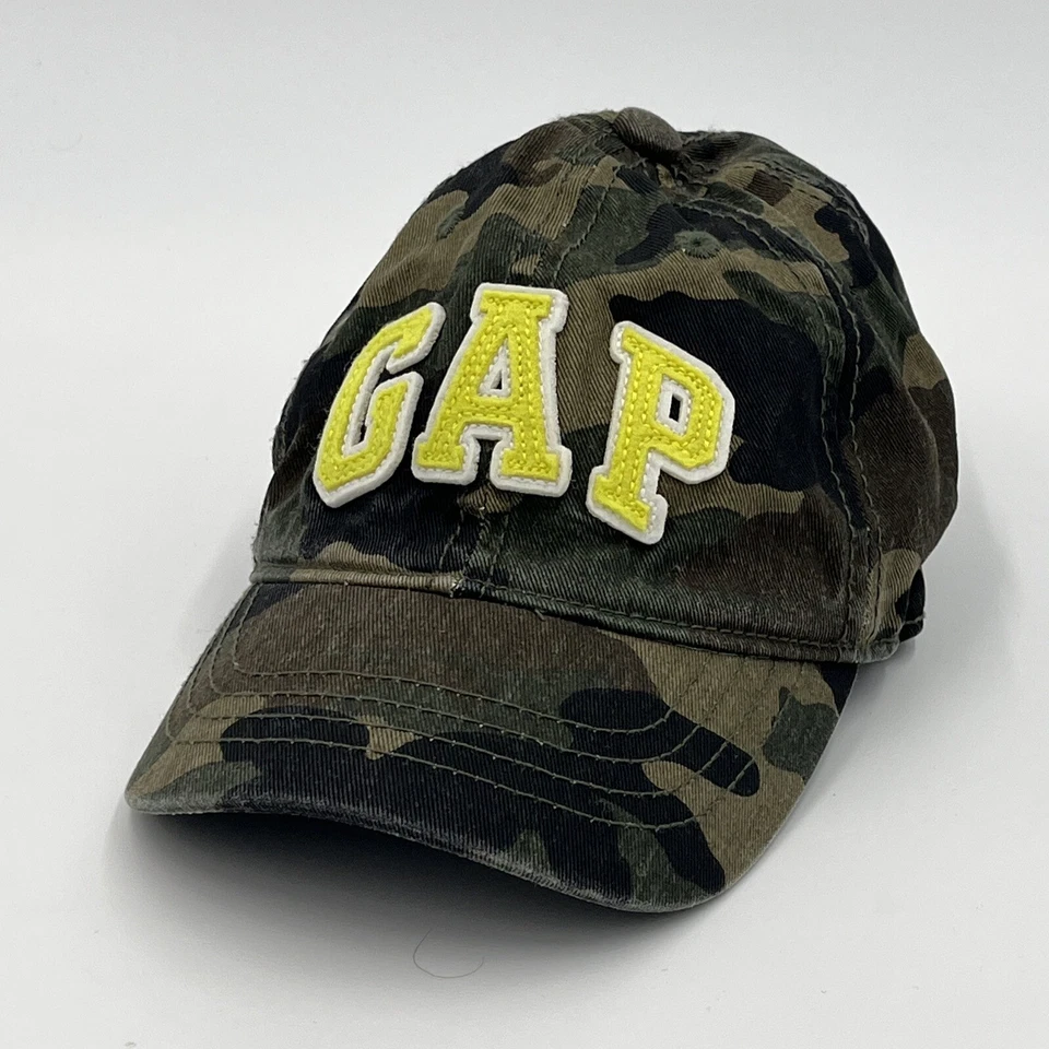 Gorra Baby Gap camuflaje niños - sombrero elástico trasero - juvenil talla mediana 4-5 Foto 1 de 4