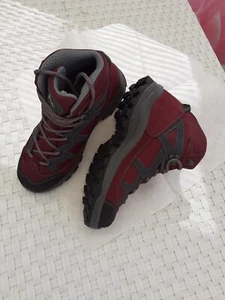 Mc Kinley Bergstiefel Bergschuh high GR. 37 UK 4 Neu weinrot TOP Leder - Bild 1 von 4