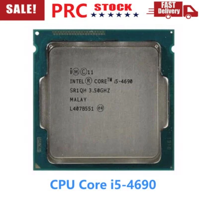 Intel Core i5-4690 CPU 4-Core 3.5GHz 4 Threads 6MB L3 Cache LGA 1150 Processor - Image 1 of 4