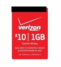 Verizon Prepaid Data Phone Refills Top Ups For Sale Ebay