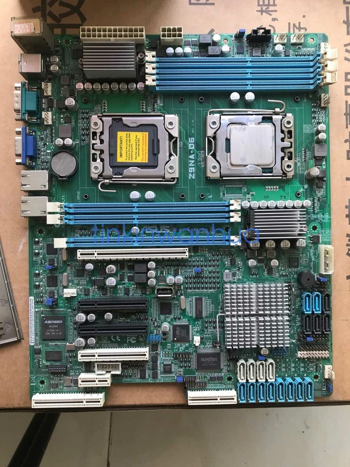 FOR ASUS Z9NA-D6C LGA1356 Server Motherboard 64GB SATA3 PCI-E 3.0 Tested - Image 1 of 1