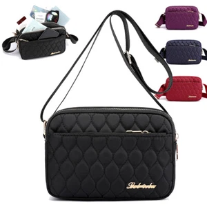 Women Large Capacity Travel Cross Body Messenger Shoulder Bags Adjustable Strap - Picture 1 of 29