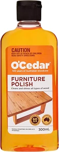 O'Cedar Wood Polish 300ML - Home Furniture Care Stain Scratch Concealer Varnish - Picture 1 of 12