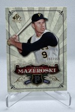 2006 Upper Deck SP Legendary Cuts Bill Mazeroski /550 #164 MLB Baseball Card