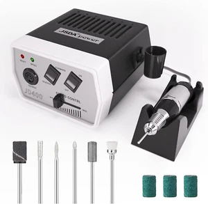 ® JD400 Elektrische Nagelfeilen für Acrylgel, 6 Bits, 30000 U/min, Leistungsstark E - Bild 1 von 7