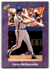 1991 Classic II Kevin McReynolds New York Mets #31
