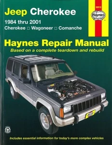 Haynes Handbuch: Chrysler Jeep Cherokee ab1984 Reparaturanleitung/Reparatur-Buch - Bild 1 von 3