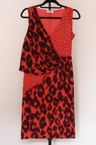 Moschino Cheapandchic abito in seta di marca taglia M IT 42