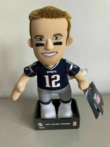 NEW Tampa / Patriots Tom Brady Bleacher Creature 10 Inch Doll Plush Figure Cover