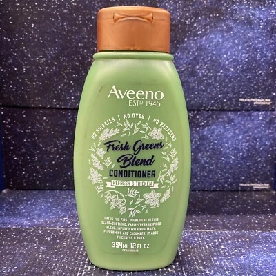 Acondicionador calmante de mezcla de verduras frescas para cuero cabelludo Aveeno - menta - 12 OZ Foto 1 de 3