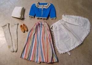 Vintage Barbie 0823 BARBIE IN HOLLAND Tagged Outfit 1964 Only - Picture 1 of 2