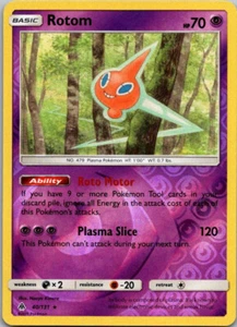 Pokemon Forbidden Light Rotom Rare Reverse Holo 40/131 - Picture 1 of 1