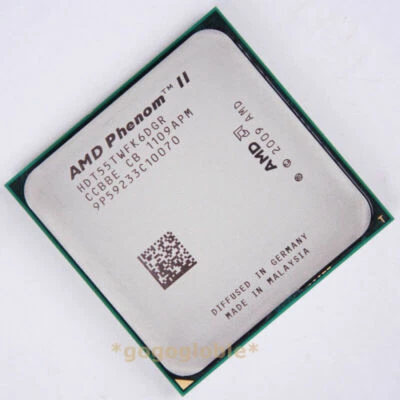 HDT55TWFK6DGR AMD Phenom II x6 1055T Hex Core 2.8GHz 6MB 95W Socket AM3 E0 CPU - Image 1 of 2