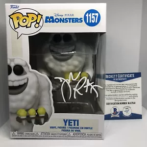John Ratzenberger Signed Funko Pop #1157 Monsters Inc Yeti BAS Witnessed COA - Picture 1 of 8