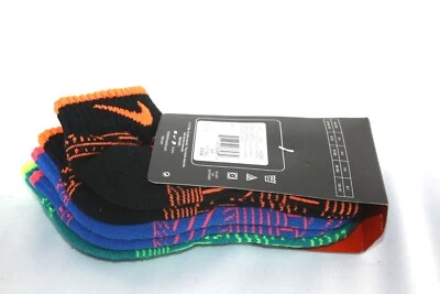 NIKE SOCKS LOW CUT 3 PAIRS 13-3Y B4R RIO TEAL UNISEX KIDS SOCKS - Image 1 of 4