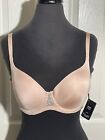 NEW Montelle Pure Plus 9020 Full Coverage Soft Cup Bra 30D Nude NWT
