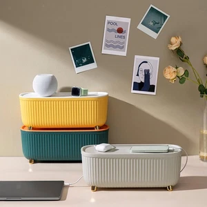 Electrical Wire Storage Case Power Socket Organizer Socket Wire Tidy Kids Safe - Picture 1 of 15