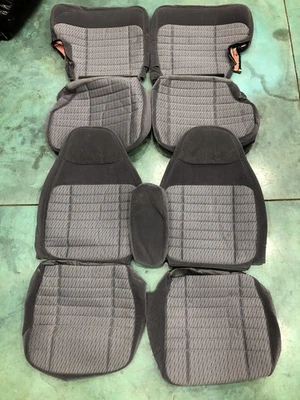 1991-1994 FORD EXPLORER 2-DOOR NOS NEW OEM GRAY CLOTH SEAT SKIN COVER *RARE* - Image 1 of 4