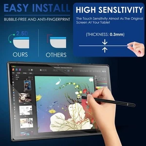 Universal 10.1 Inch Android Tablet PC 9H Tempered Glass Screen Protector Film A - Picture 1 of 12
