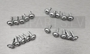 20x NEW GENUINE BMW E60 E63 F07 F01 E70 E71 QUICK-RELEASE SCREW 18,4MM 7123801 - Picture 1 of 15