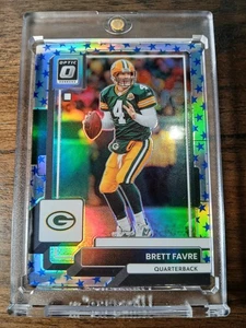 Donruss Optic Brett Favre Stars Prizm SP #75 2022 Packers - Imagen 1 de 2