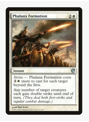Phalanx Formation | MTG JOU | EDH Tokens Go-Wide Double Strike Finisher | LP-NM - Image 1 of 3