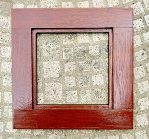 Deardorff 6x6 Adapter Lens Board To Use 4x4 Lens Board, Square Corners NEW! - Picture 1 of 4