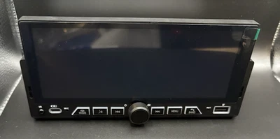 In Dash Single Din Car Stereo Wireless CarPlay Android Auto Backup Camera NEW - Image 1 of 4