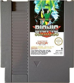 Bionic Commando - Nintendo Entertainment NES Action Platformer Video Game